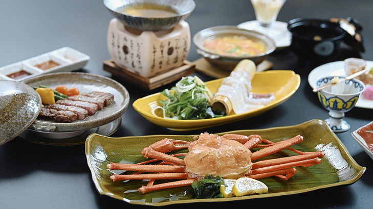 【期間限定】★今季一押し！！紅がにプラン★ 〜紅がに 白いか 鳥取和牛〜