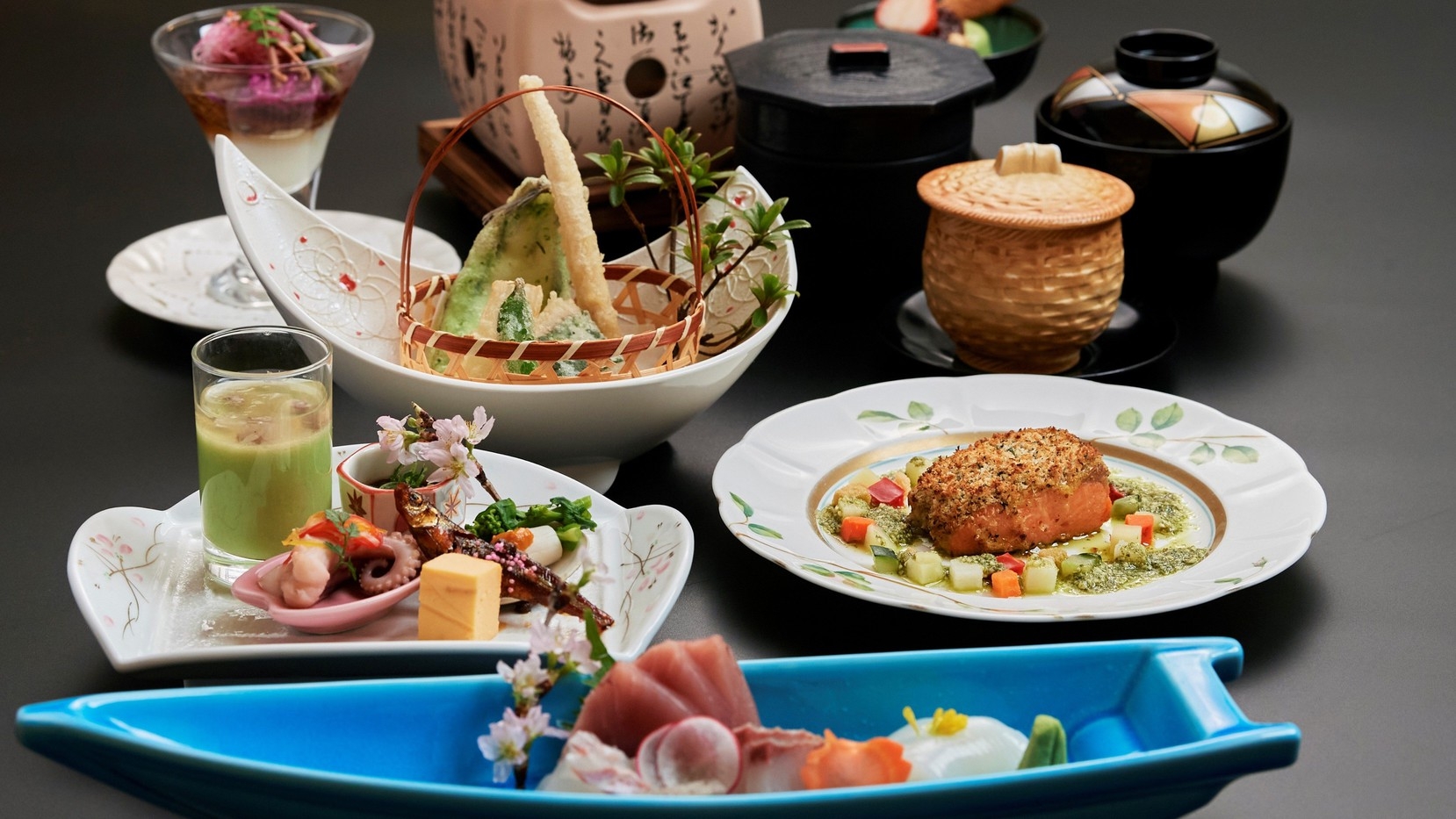 【春夏秋】◆標準会席　四季彩◆ 〜旬の食材いろいろ〜