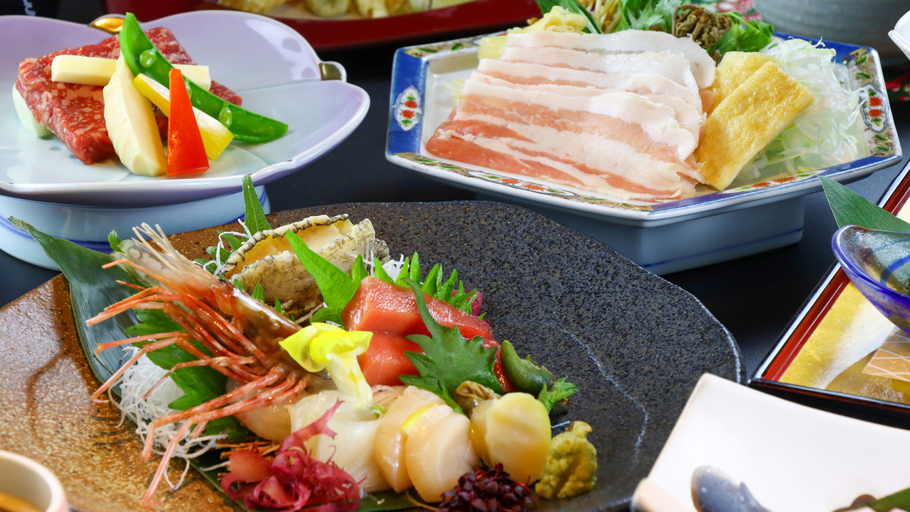 夕食は個室食♪《露天風呂付和風スイート》お料理グレードアップ　煌-kou-　極上の贅沢を…　２食付