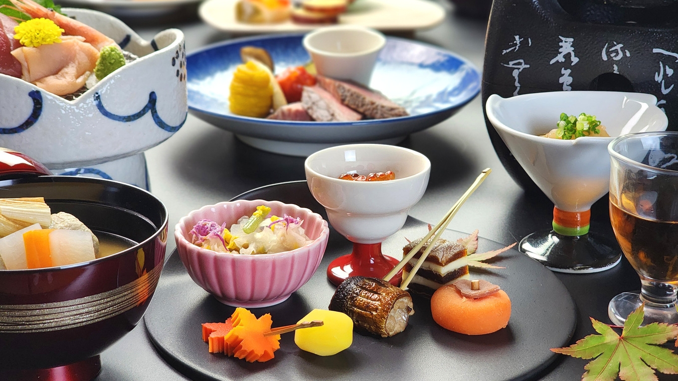 【日帰り温泉＊11:00〜15：00】ちょっと贅沢な和食膳◆風彩-fusai-◆