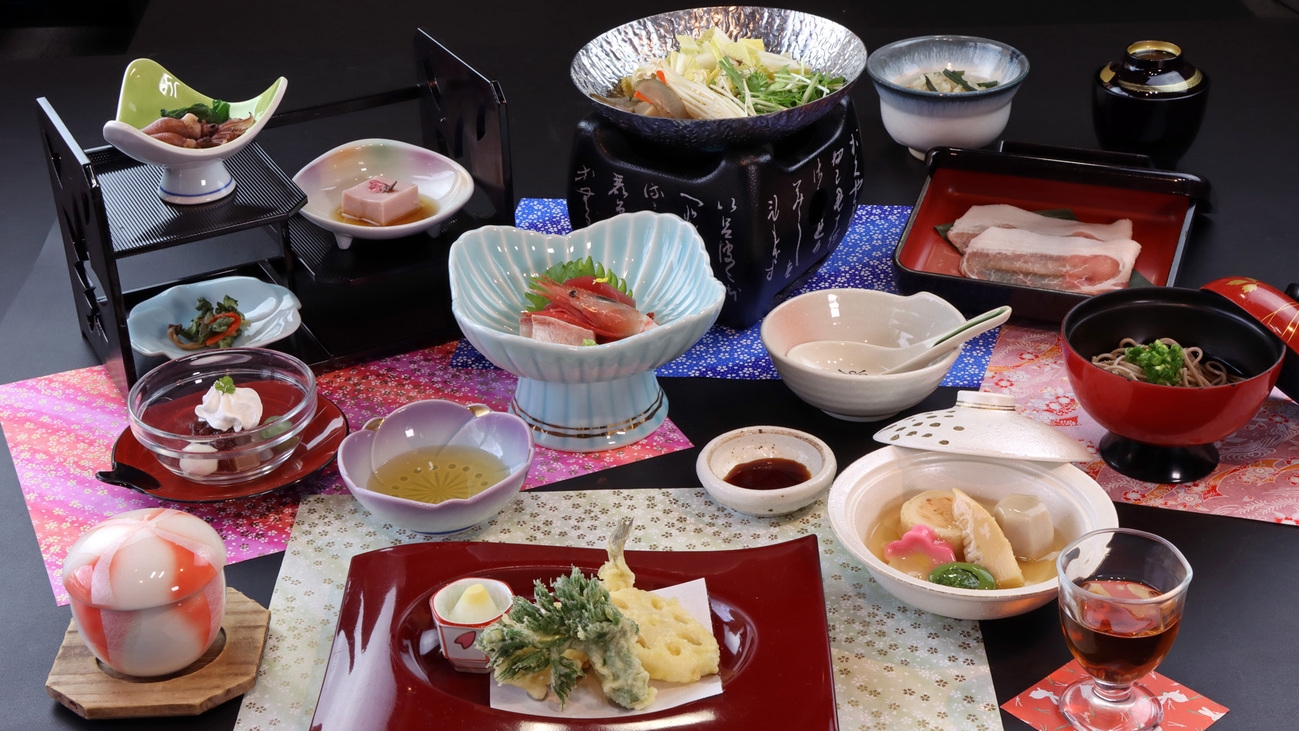 ≪悠-haruka≫旬の味覚と花巻の美味しいものをリーズナブルに楽しむならこのプラン！　２食付