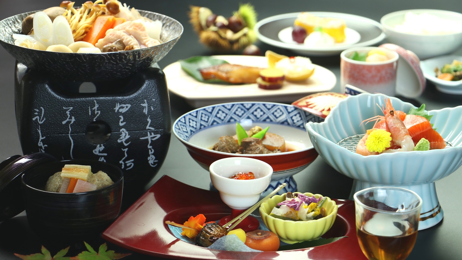 【日帰り温泉＊11:00〜15：00】スタンダード和食膳◆風花-fuka-◆