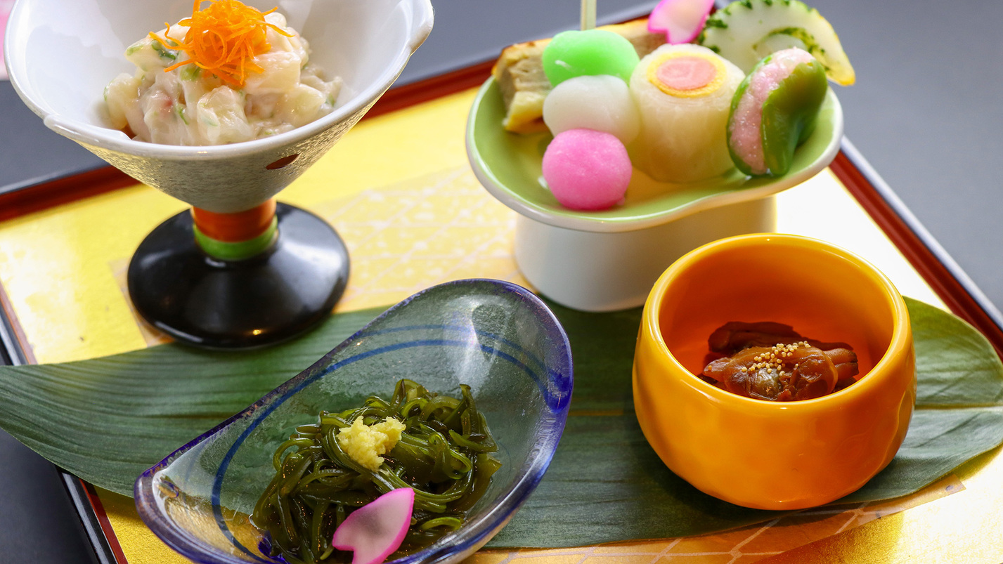 ・≪季-toki≫季節を彩る美食会席＊料理長一押し＊1ランク上の贅沢プラン　２食付