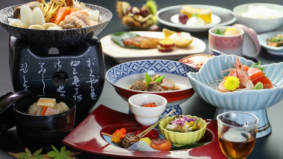 ≪悠-haruka≫旬の味覚と花巻の美味しいものをリーズナブルに楽しむならこのプラン！　２食付