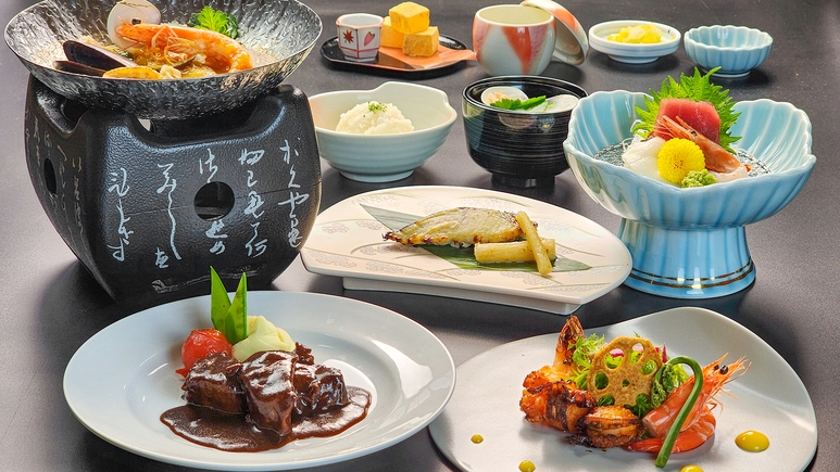 【ひとり旅】≪悠-haruka≫旬の味覚と花巻の美味しいものを一人で堪能！　２食付