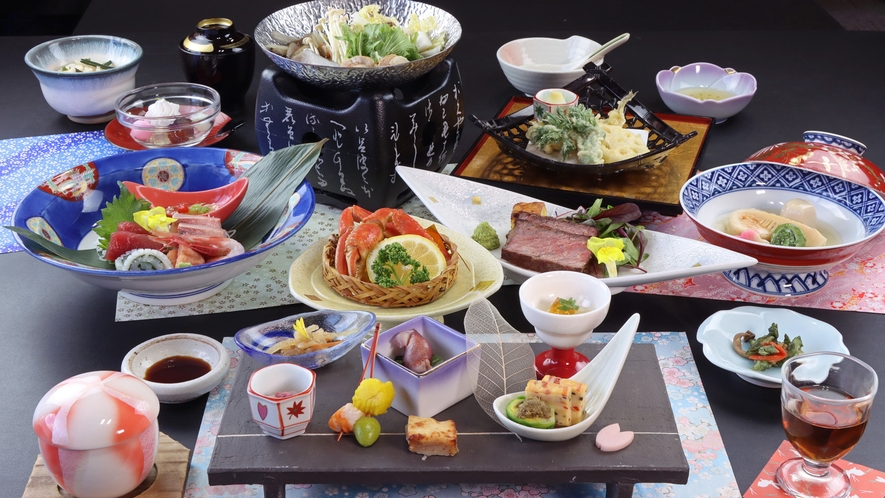#《季-toki-》春の一例　季節を彩る美食会席　贅沢コース