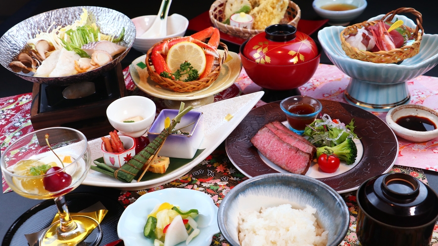 日帰りプラン　ちょっと贅沢な和食膳◆風彩-fusai-◆（※内容は時期などで変更になります） 