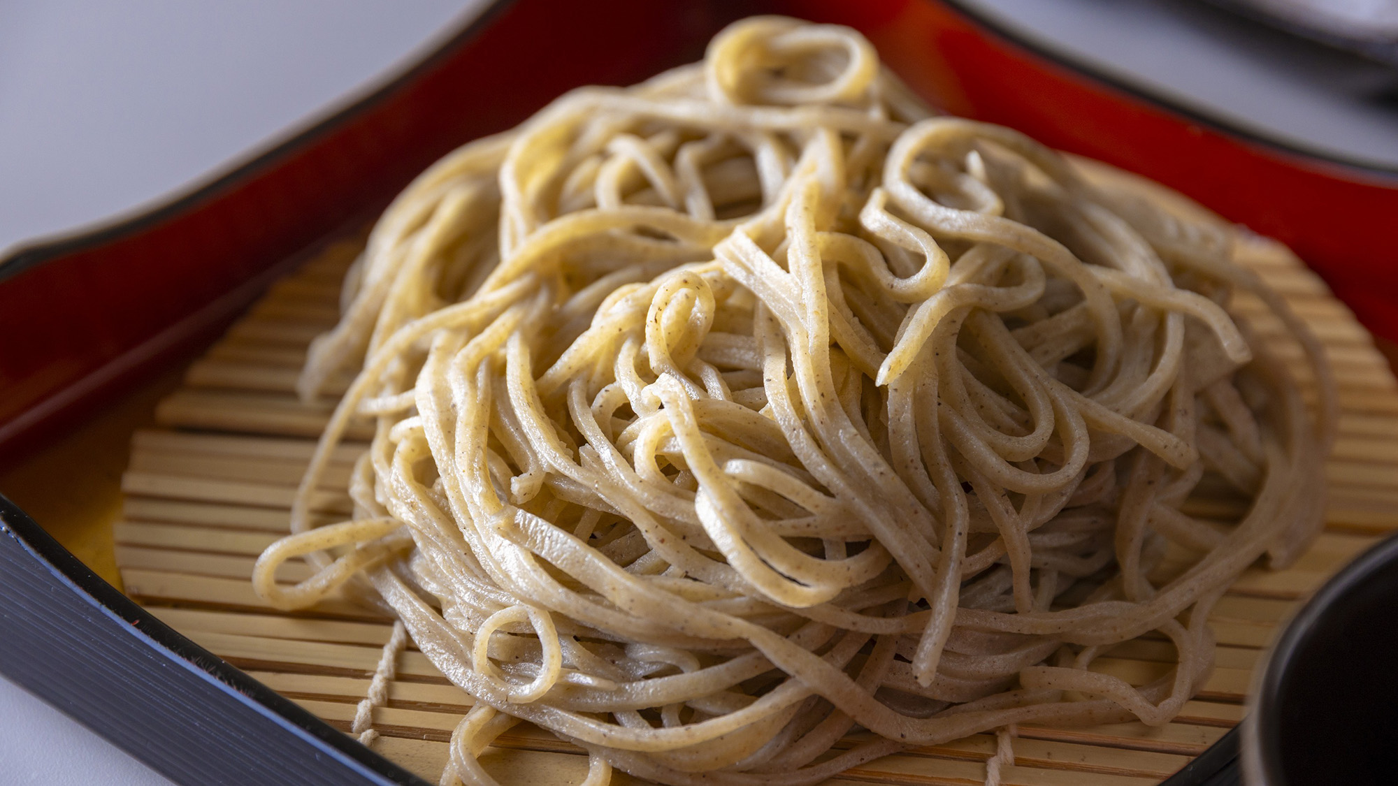 ・【食事一例】お塩で楽しむ手打ちそば