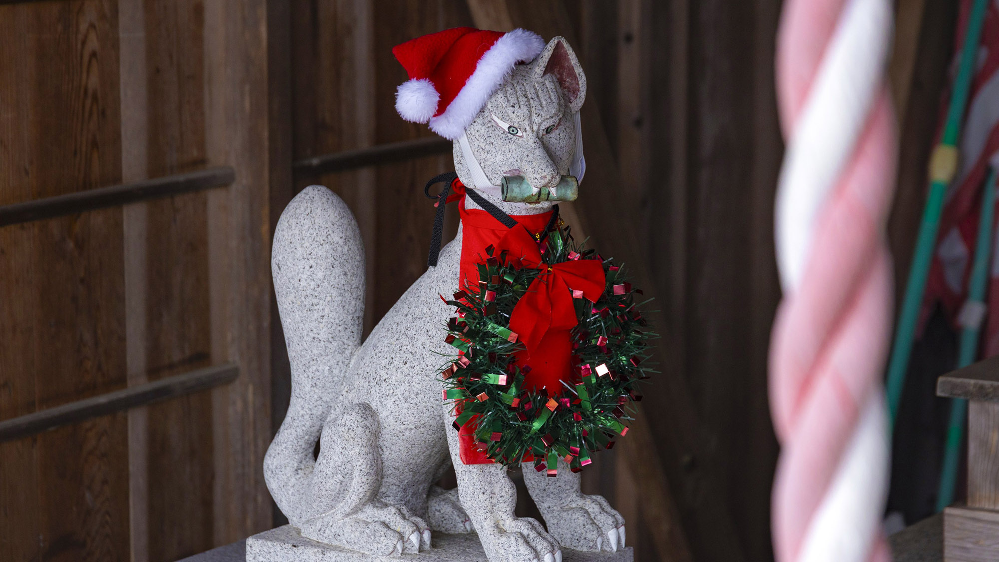 ・【孫八稲荷神社】神社に祭られているお稲荷様