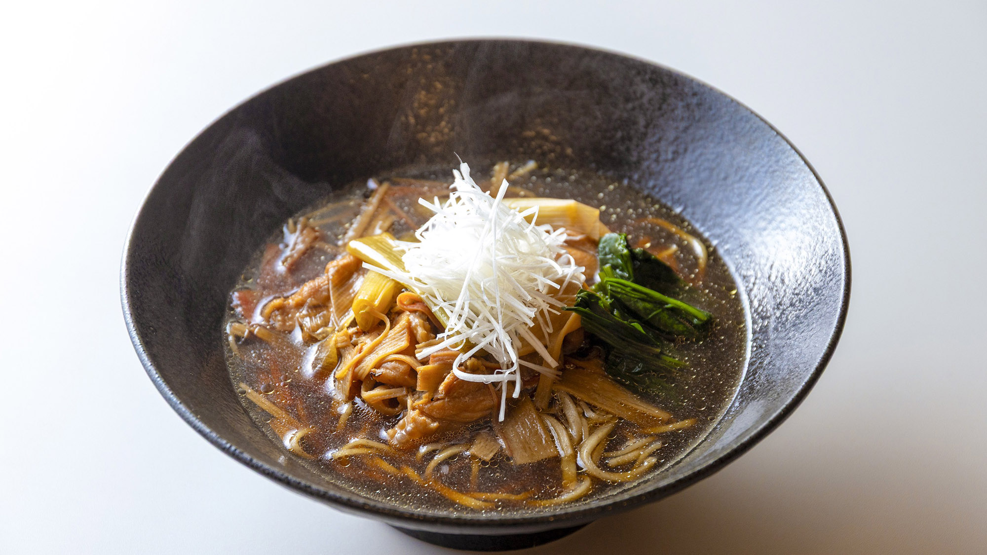 ・温かい汁そば