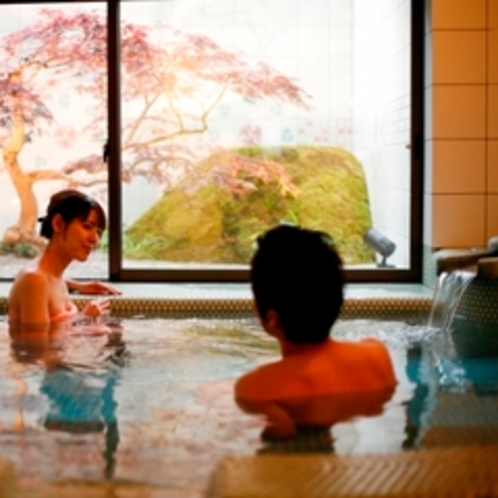昭和の銭湯のイメージ「バラ色の人生」