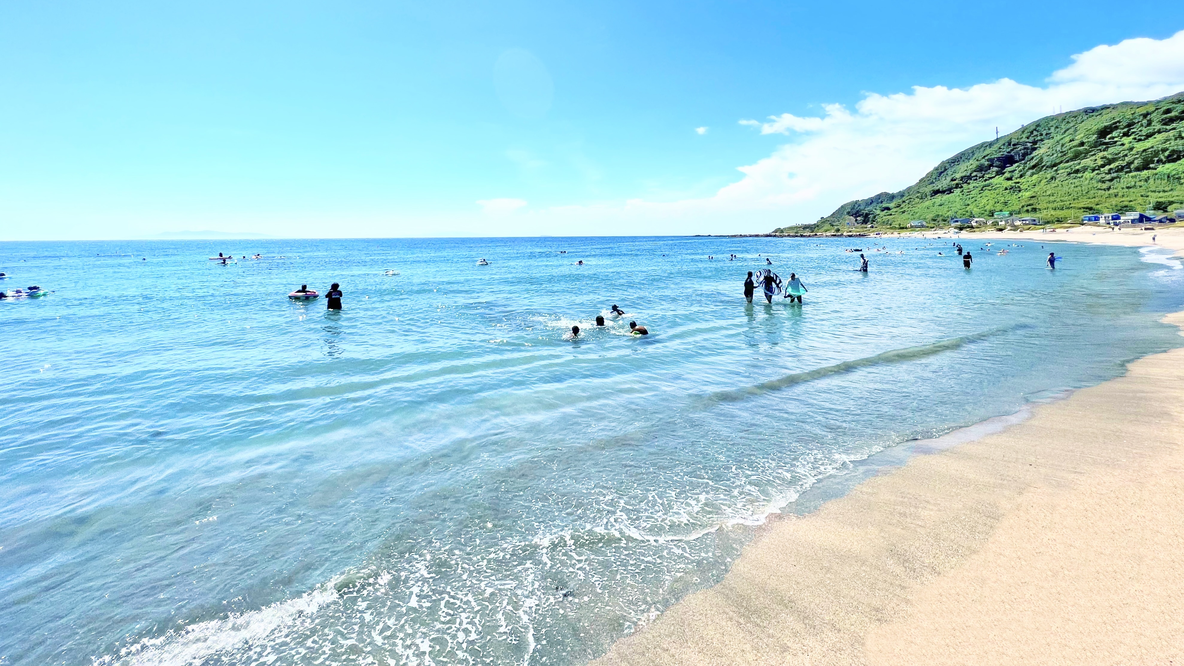 夏の根本海水浴場♪