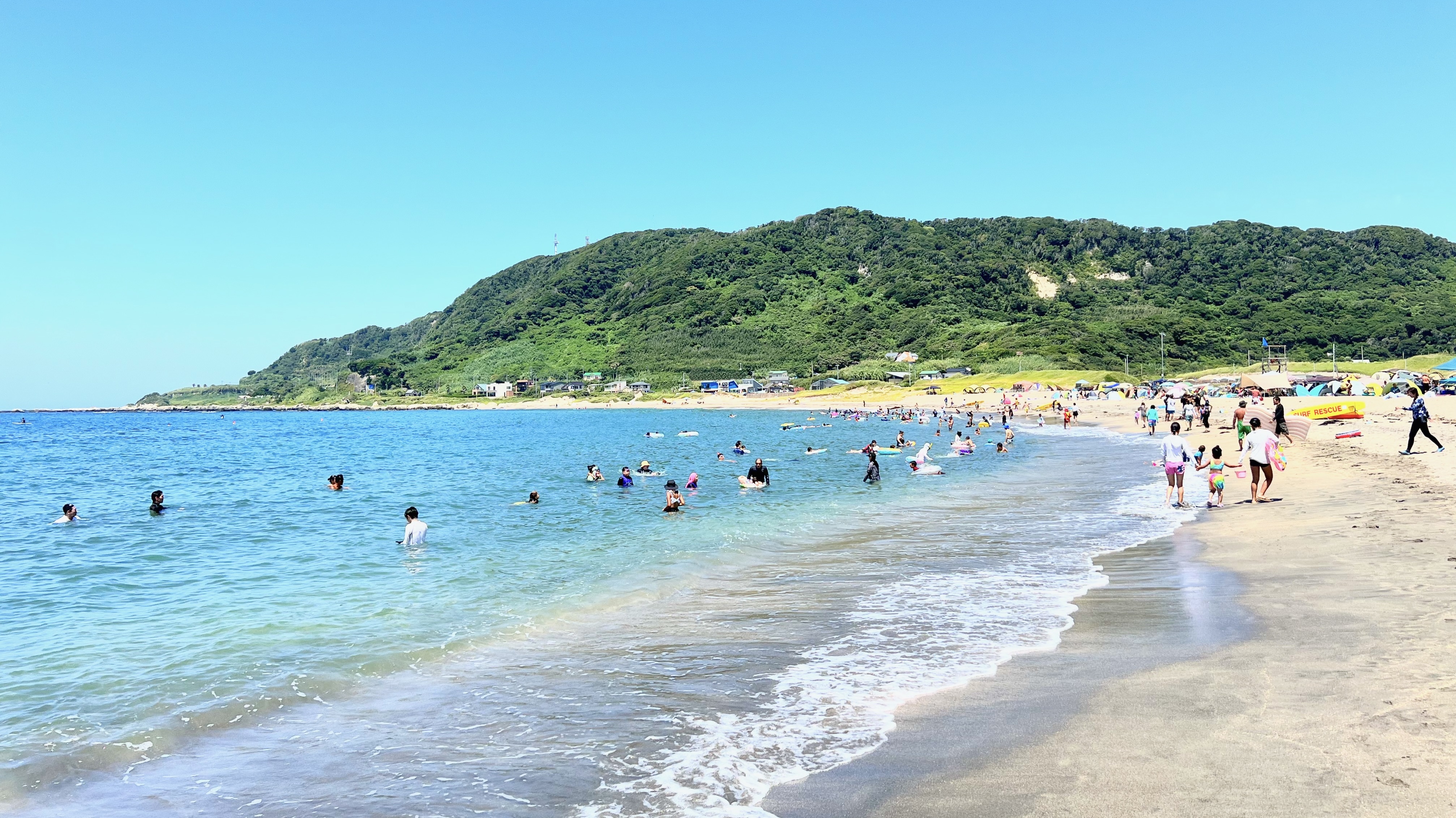 夏の根本海水浴場♪