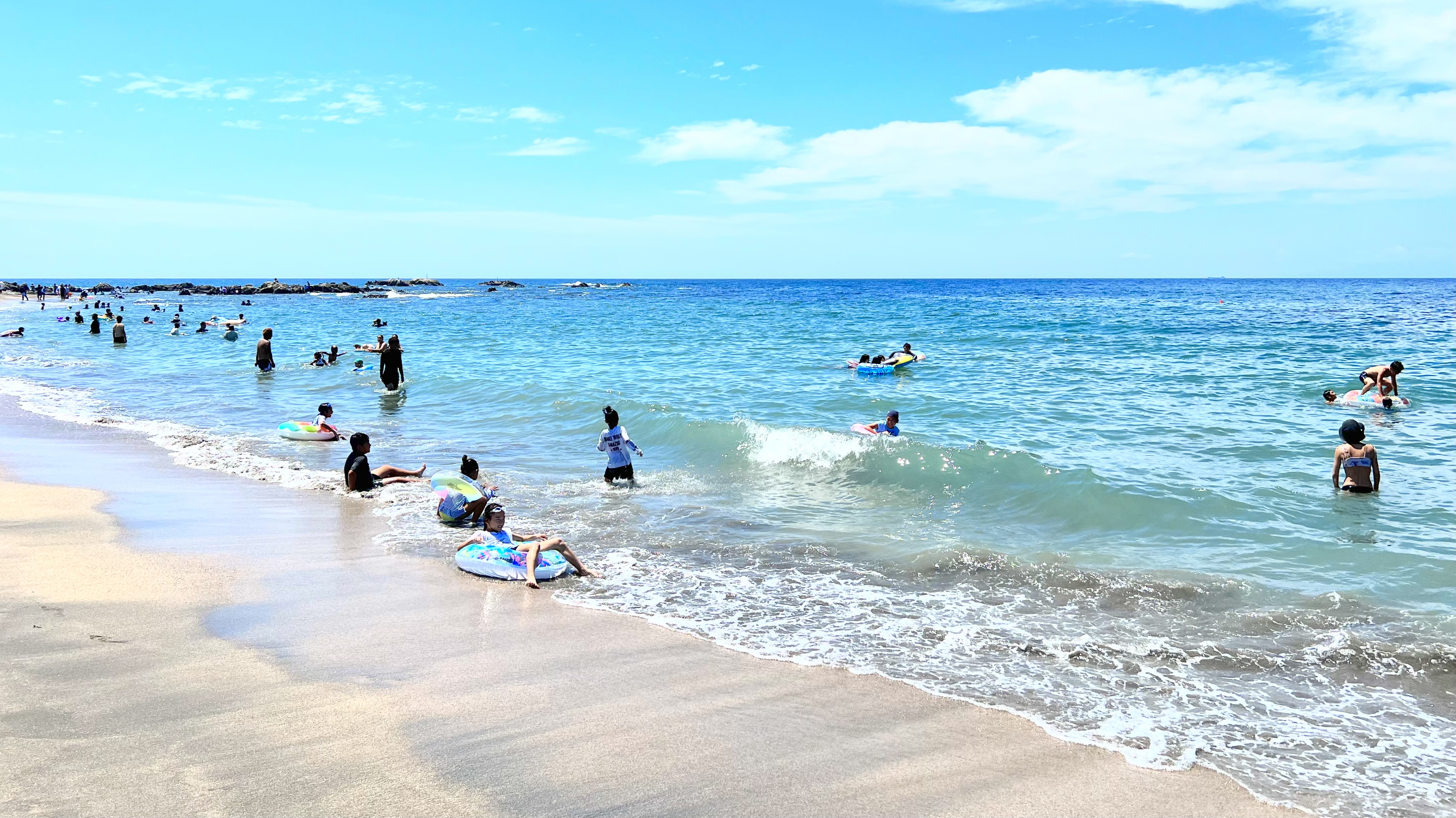 夏の根本海水浴場♪