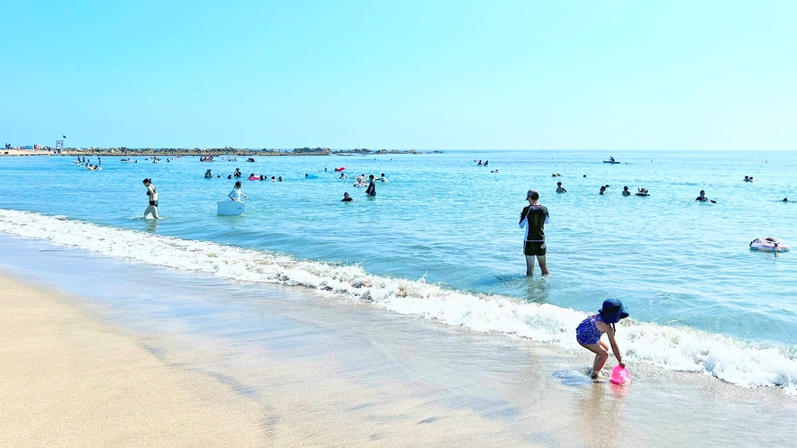 夏の根本海水浴場♪