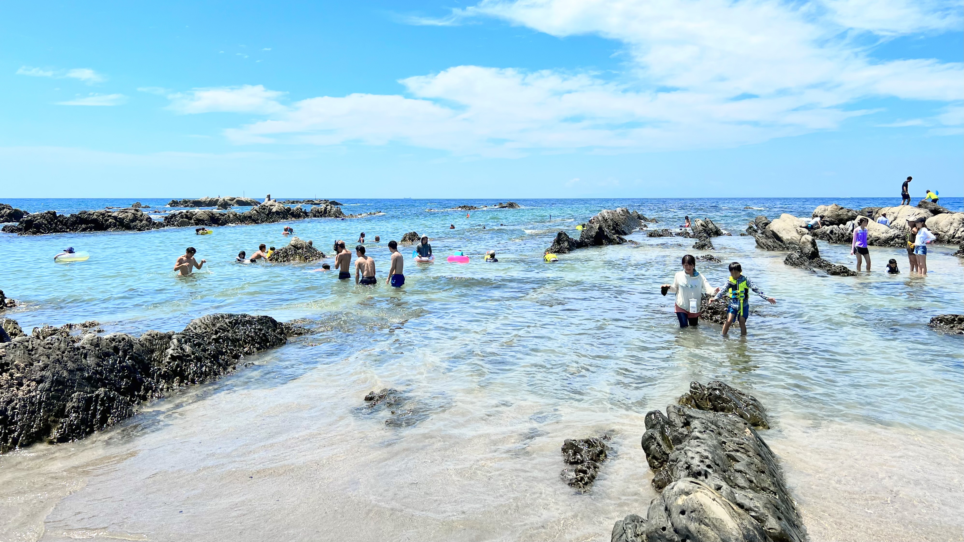 夏の根本海水浴場♪