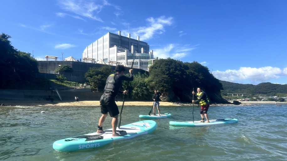 【期間限定・SUP無料体験付き】大人気SUP体験が無料で楽しめる！夏休みを先取り♪／夕朝食付