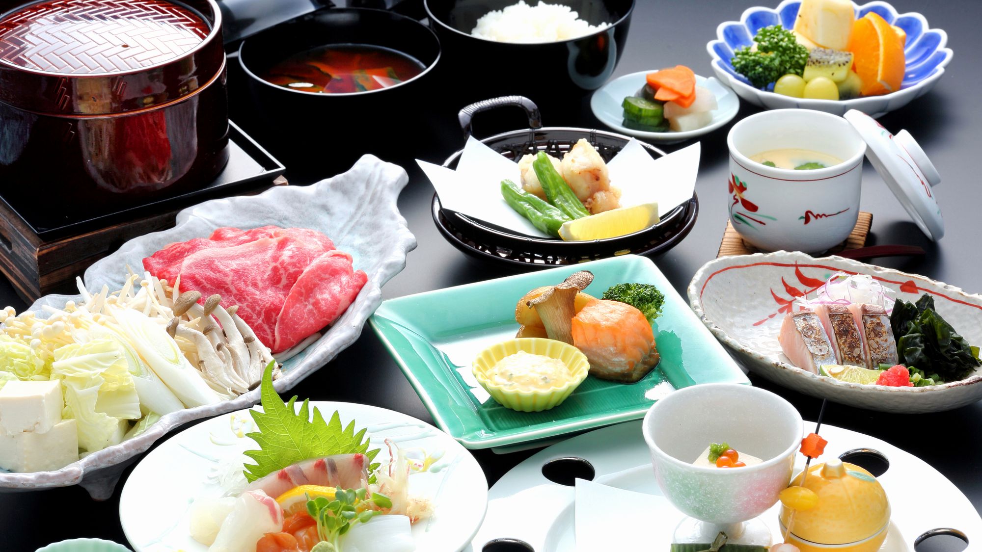 ◆本館「夕食会席」丸亀島の恋　※イメージ