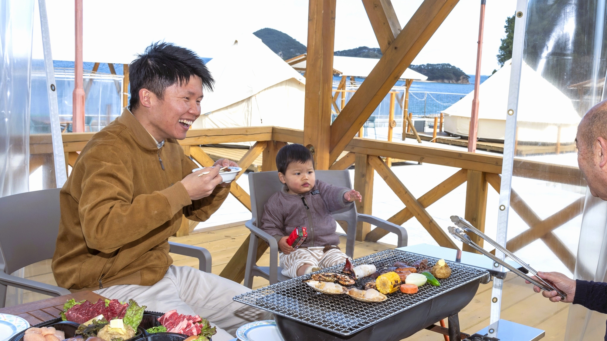 ◆グランピングBBQ　※イメージ