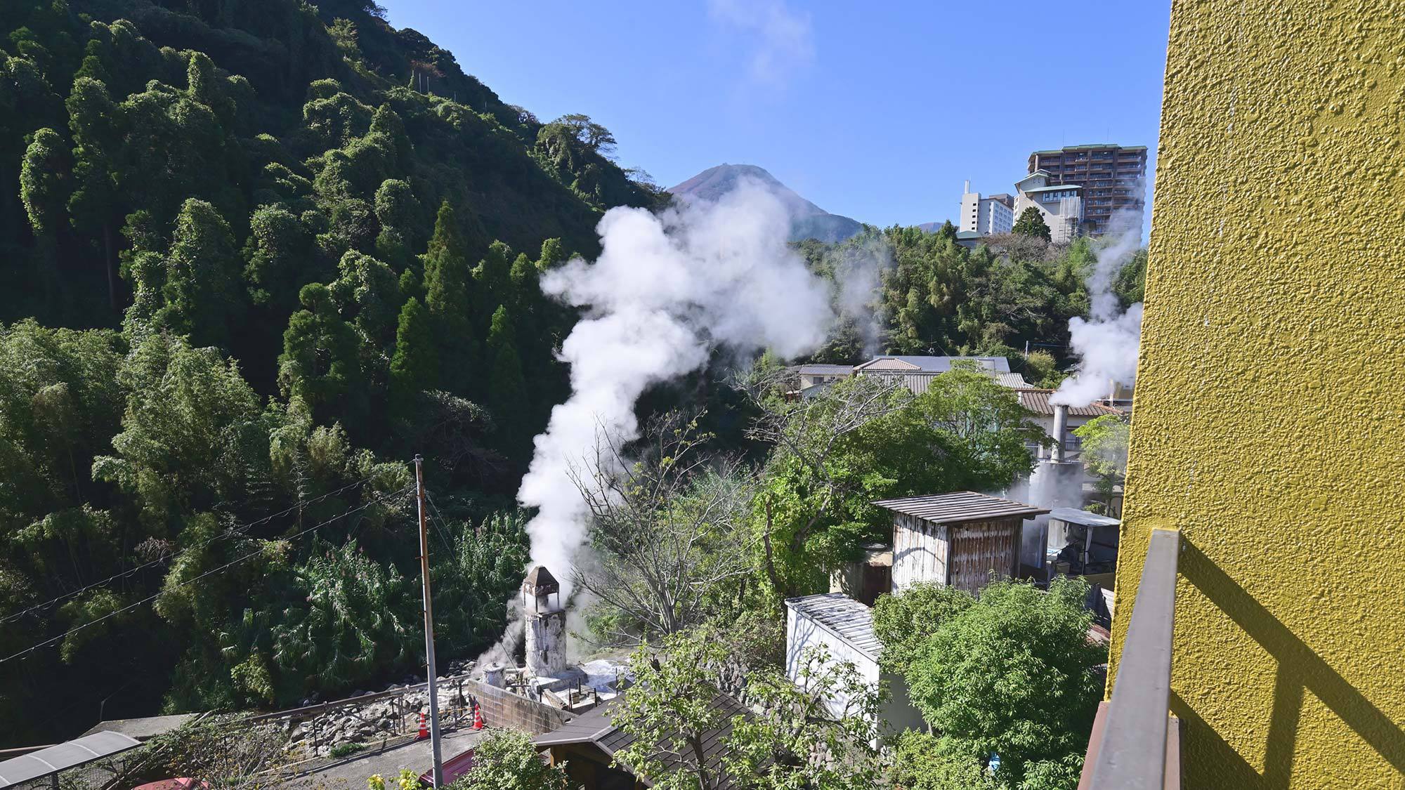 ■本館プラン■【素泊り】湯けむりと別府の湯（源泉掛け流しの半露天風呂）を愉しむあなただけの貸切空間