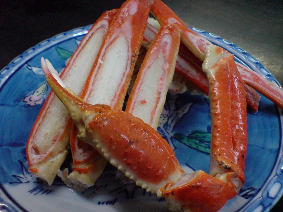 国産牛しゃぶと、かにプラン〜外湯券付き