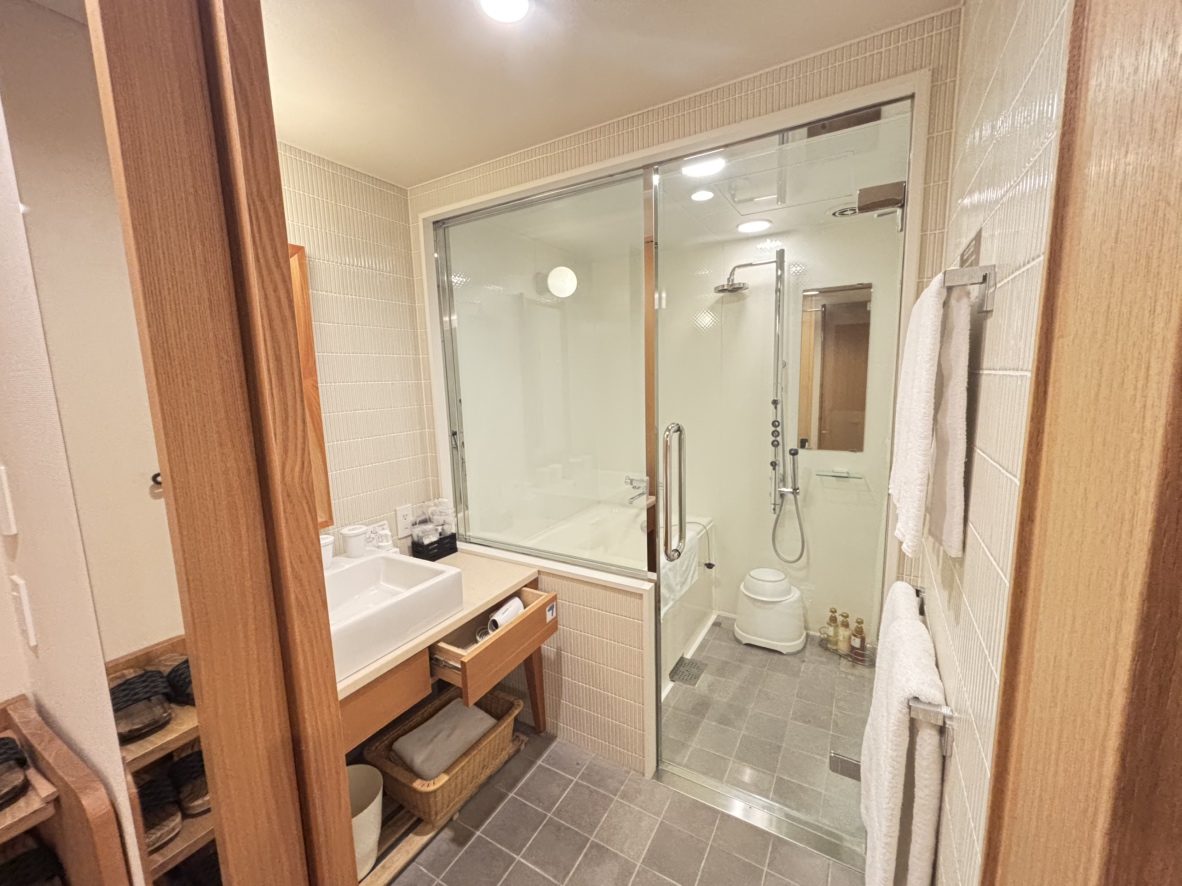 デラックスツインルーム浴室