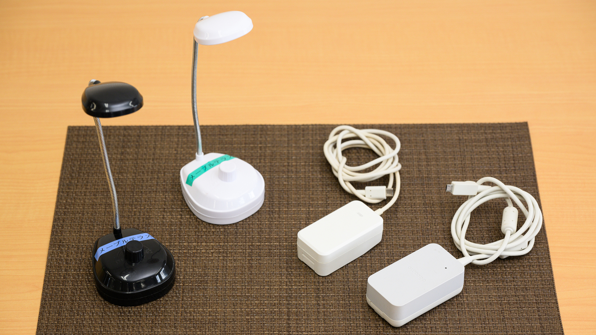 貸出：スタンドライト・充電器