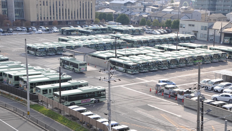 「九条車庫」ビュー室確約のプランもございます。