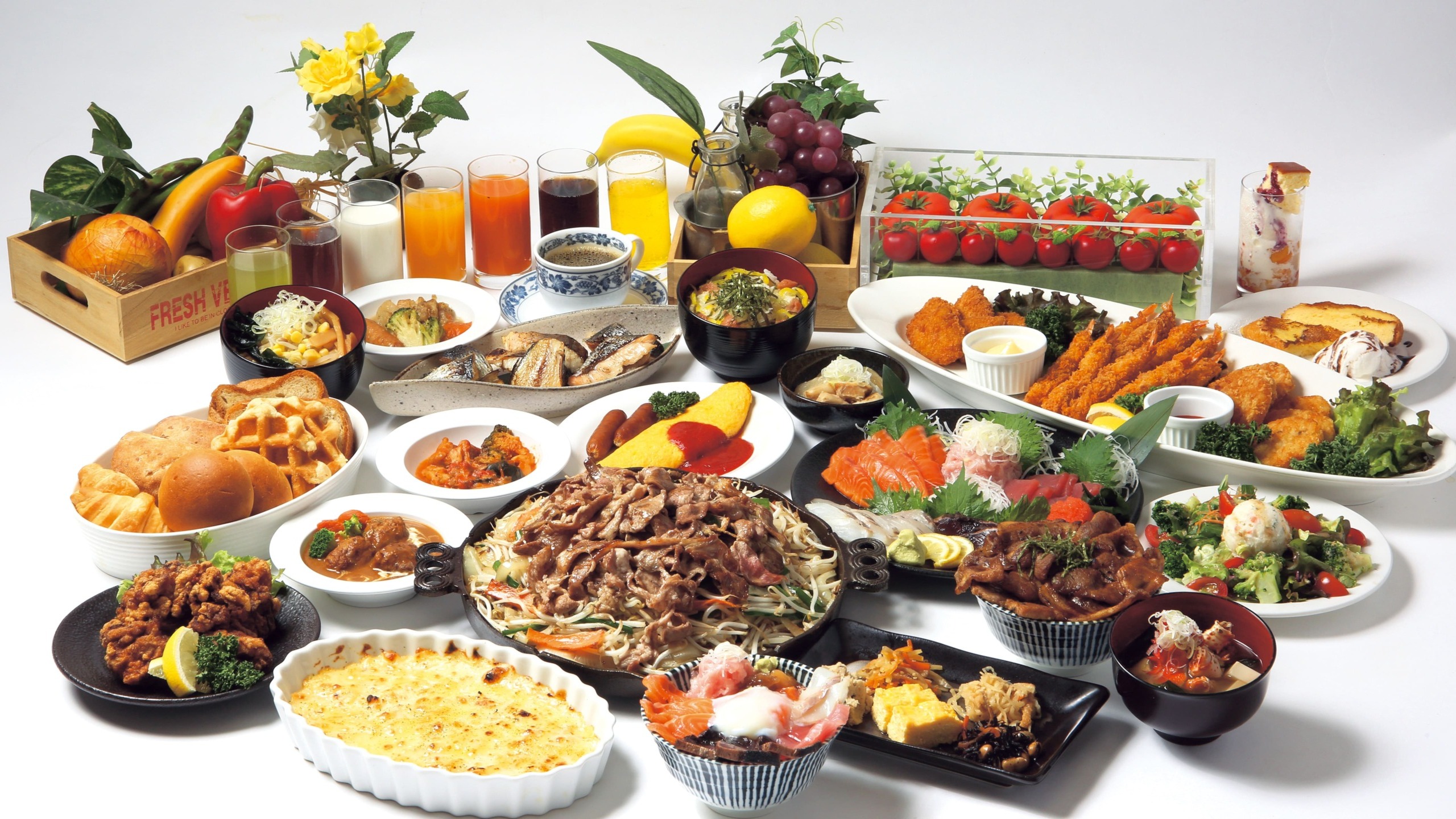 朝食ビュッフェ※イメージ