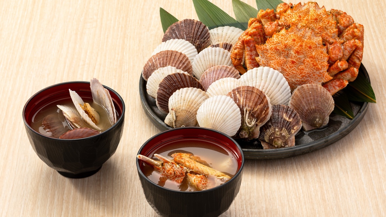 【朝食ビュッフェ付】お刺身・北海道料理が食べ放題！！