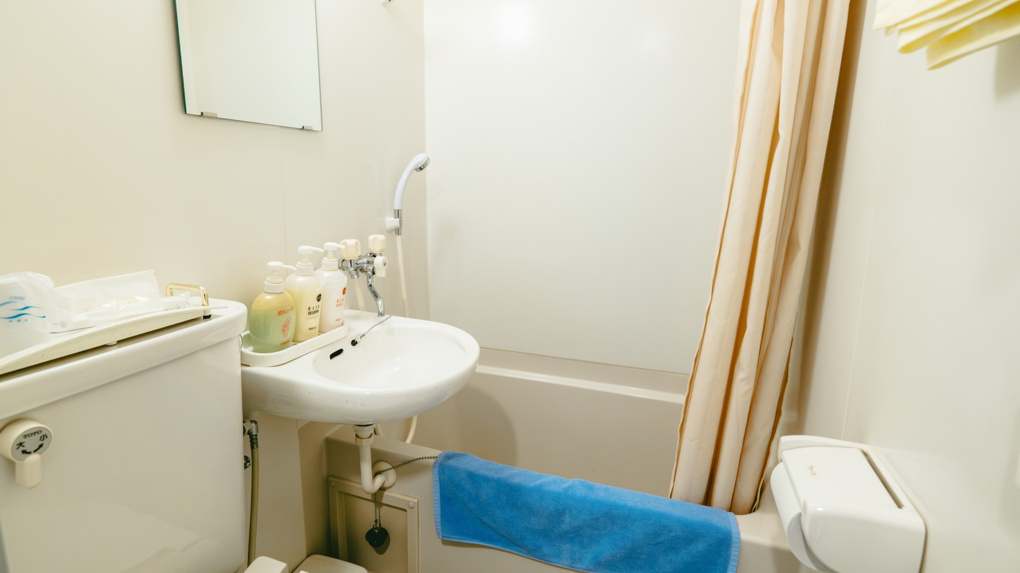 【　部屋設備　】　ユニットバスタイプとなります