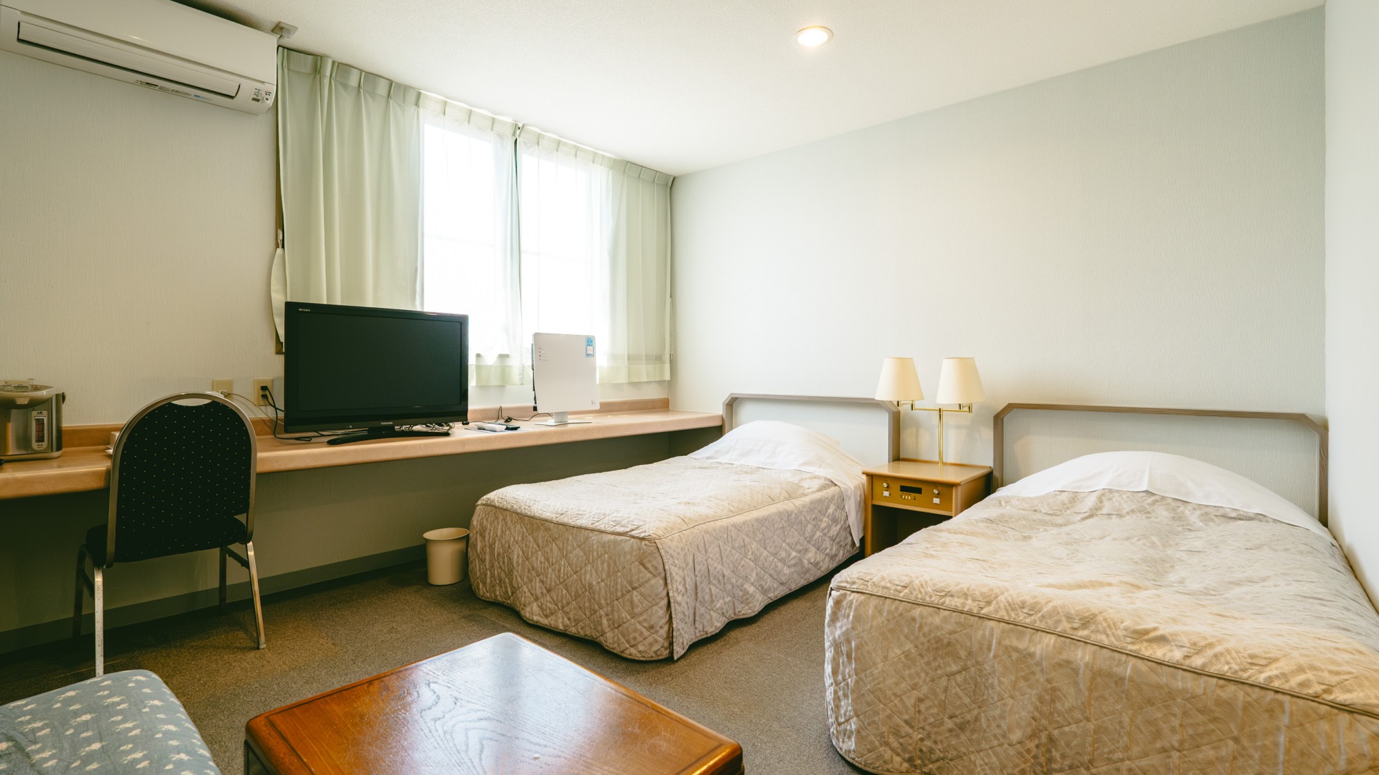 【　ツインルーム　】（約２０平米）・バストイレ付　※喫煙・禁煙タイプが御座います