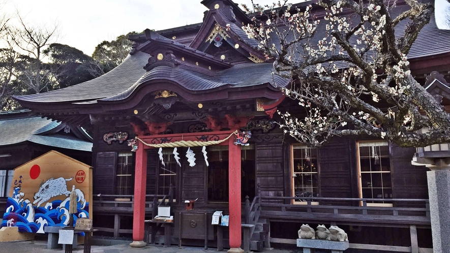 *【大洗磯前神社】本殿・拝殿は茨城県指定文化財となっています