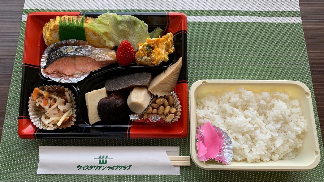 オーシャンビュー【１泊朝食お弁当付き宿泊プラン】 朝食は鳥羽地元で有名な仕出し屋さんのお弁当