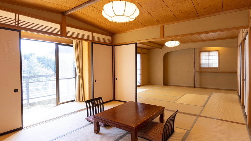 【グレードアップ】別館特別室で癒しのひとときを　一泊二食バイキング＆飲み放題付プラン