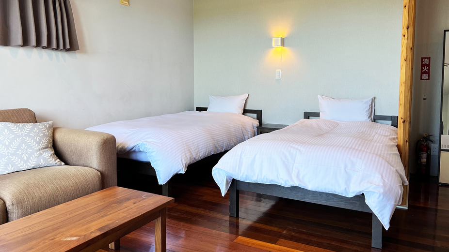 客室ツインテラス付き