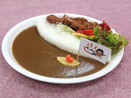 黒部の郷のB級グルメ「黒部ダムカレー」！！