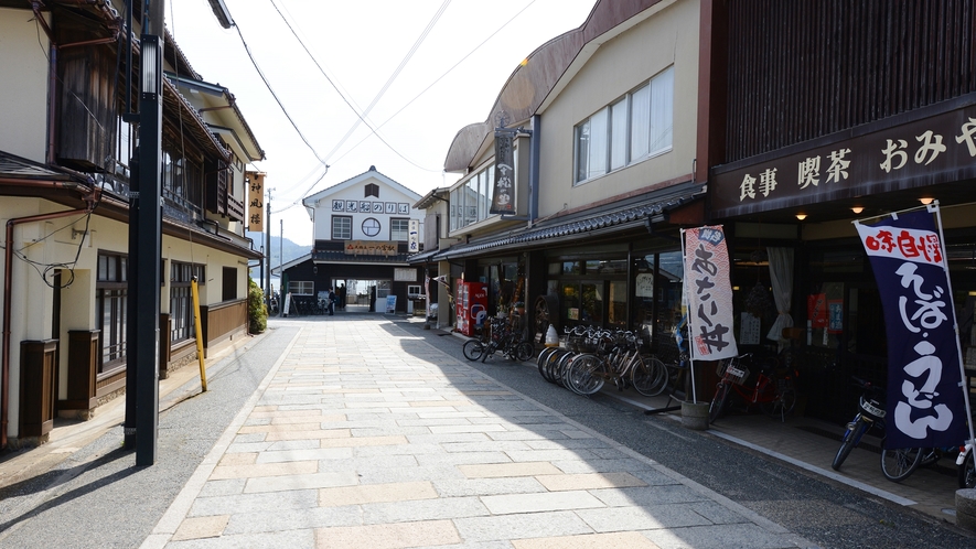 *天橋立観光船「一の宮桟橋」のりばまでは徒歩2分！