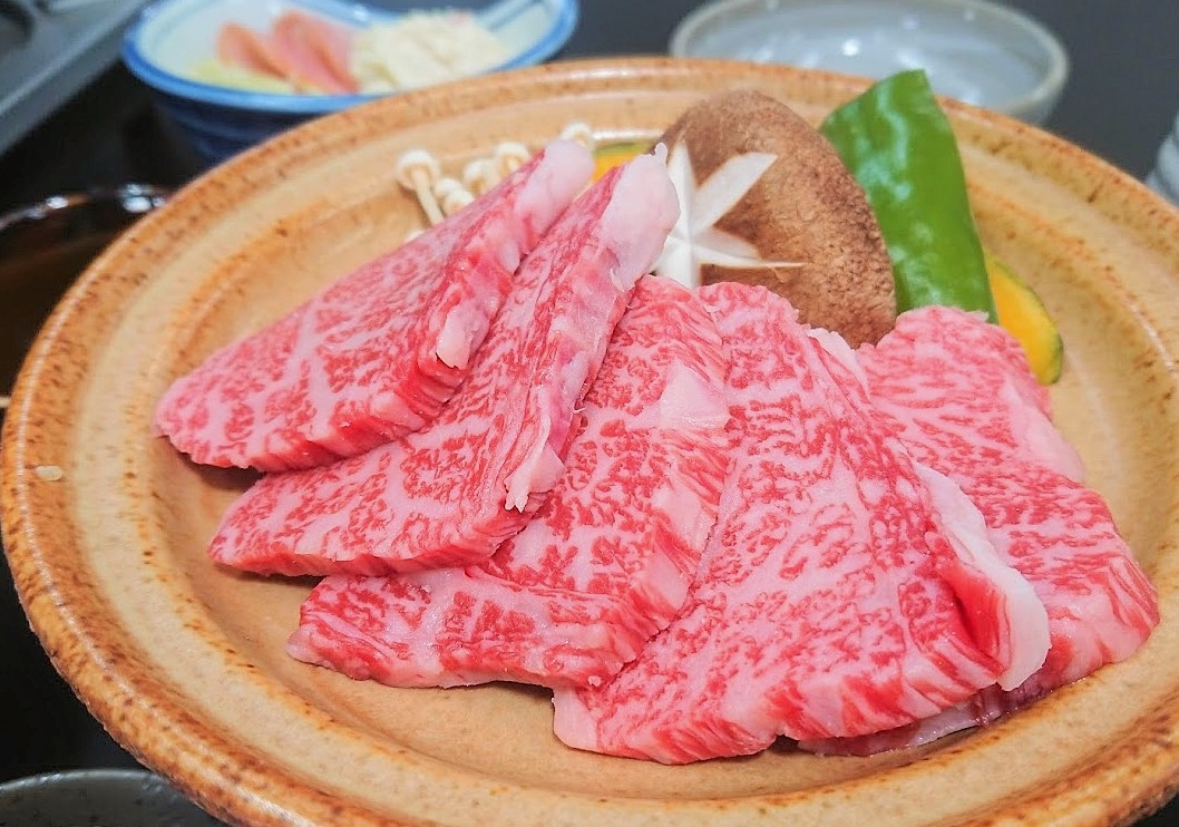 【地場産食材プラン】本場の但馬牛をこの価格で！但馬牛ミニ陶板焼き定食プラン♪【無料Wi-Fi利用可】