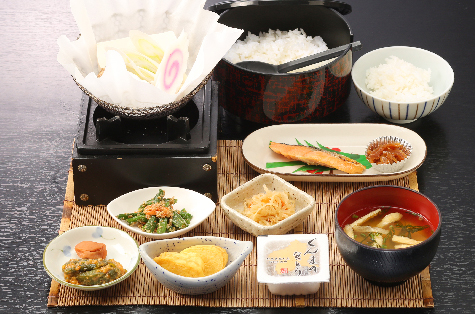 朝食/手作り豆腐・焼き魚などをご用意いたします