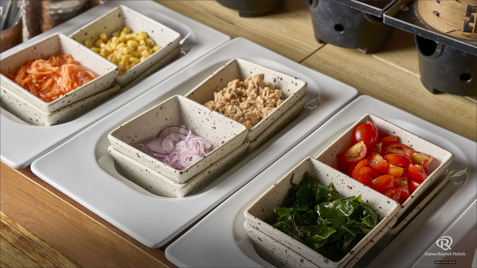 サラダ各種（朝食一例）