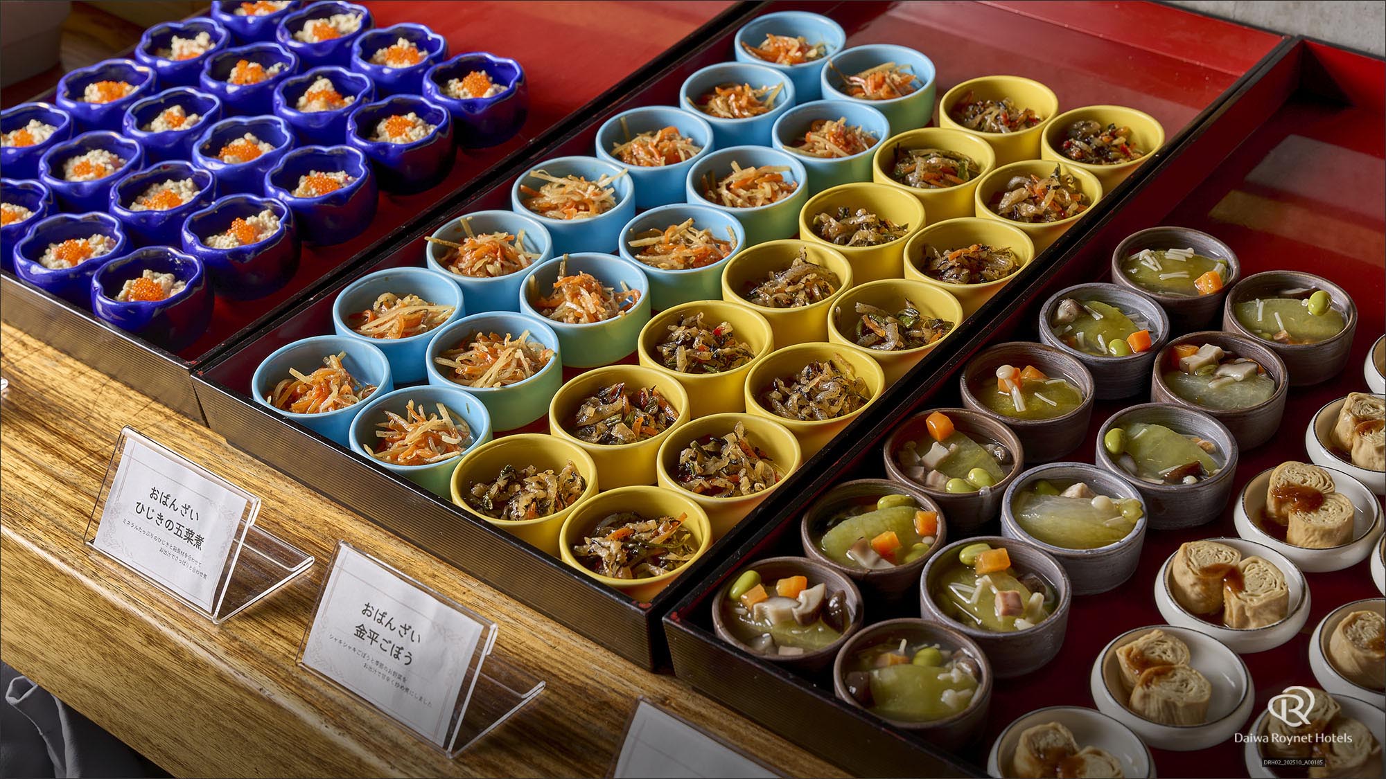 小鉢料理（朝食一例）