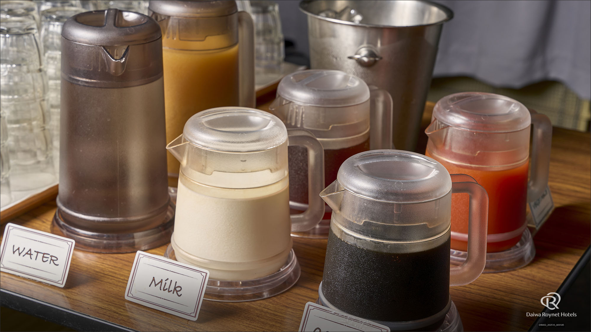 ドリンク（朝食一例）