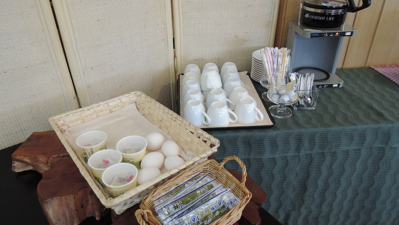 【朝食付き】朝は健康的な和朝食を♪お代わり自由なメニューも！