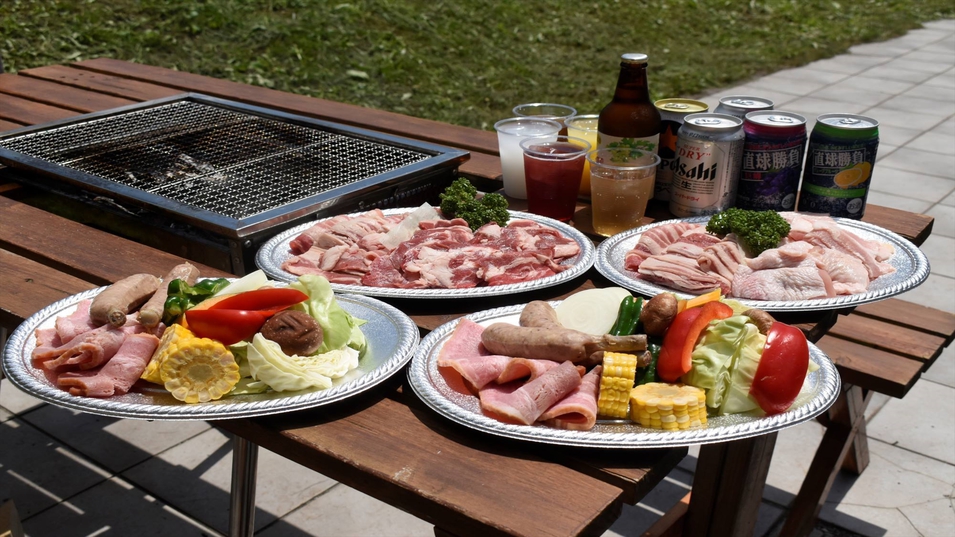 【期間限定】夏を満喫！北海道の美味しさをギュッと集めたBBQのランチ付プラン