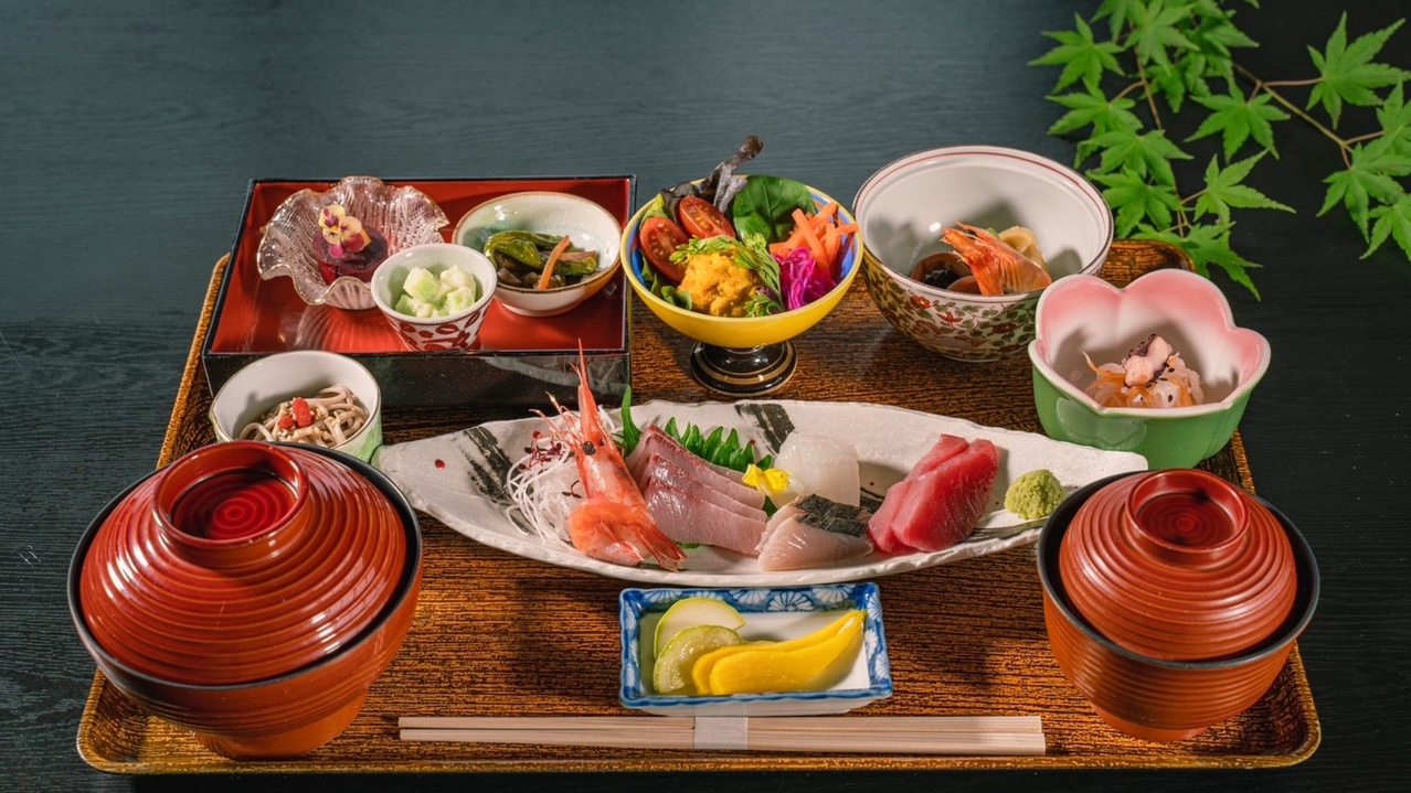 ◆【シニア・少食の方におススメ！】夕食控えめのリーズナブル＆ライトな刺身御膳プラン♪