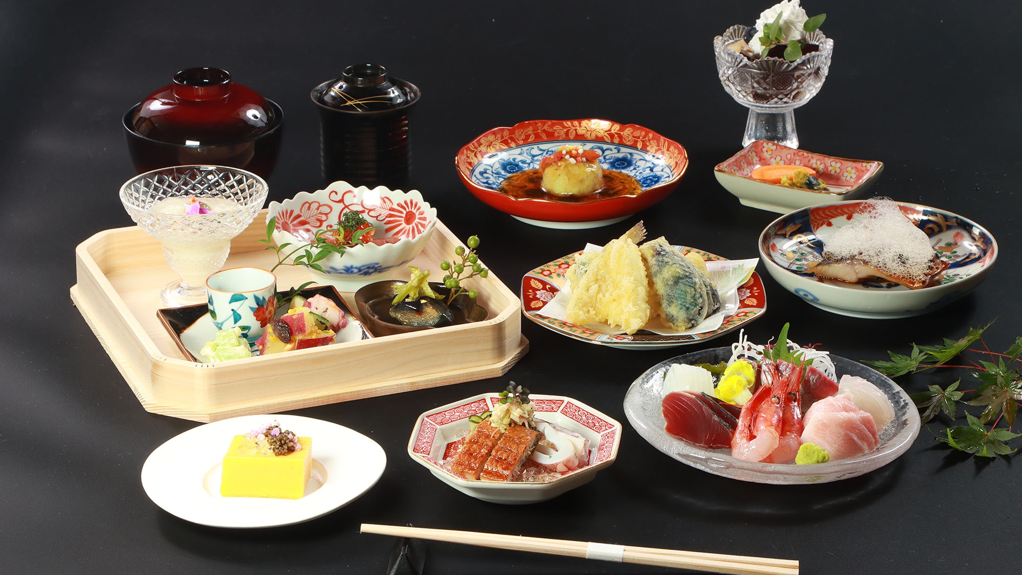 ◆五感で味わう氷見の旬〜四季折々のキトキトに出逢う〜【スタンダード会席いけもりの膳】