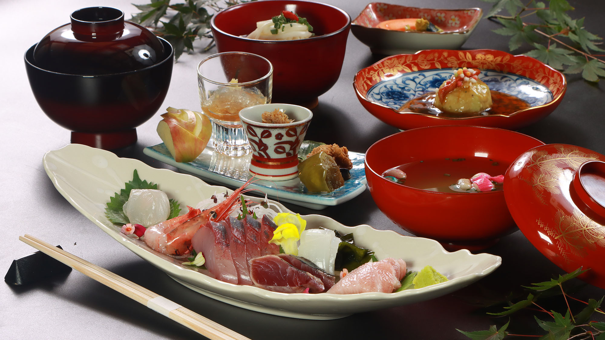 ◆【シニア・少食の方におススメ！】夕食控えめのリーズナブル＆ライトな刺身御膳プラン♪