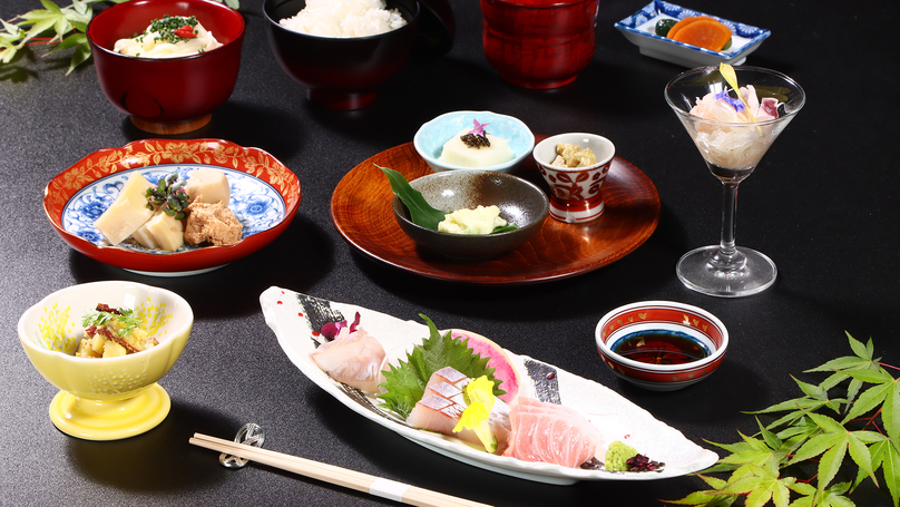 ◆【シニア・少食の方におススメ！】夕食控えめのリーズナブル＆ライトな刺身御膳プラン♪