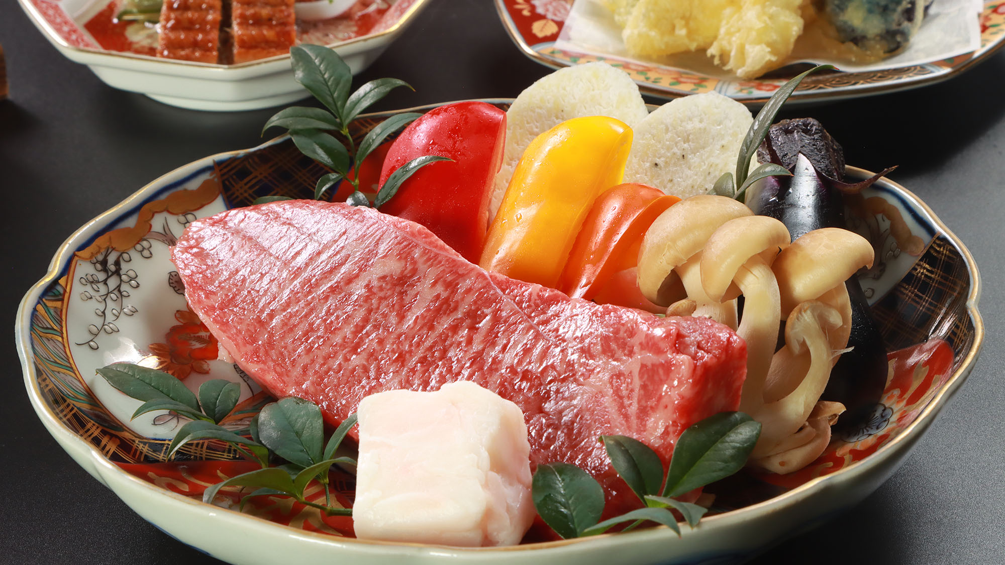 ★【料理】氷見牛ステーキ＆海鮮